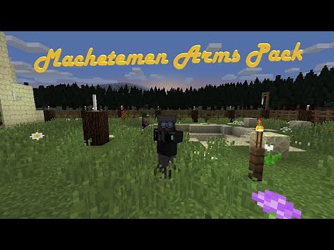 Flan's Mod "Machetemen" Arms Pack (What is going on???) v. 1.12.2