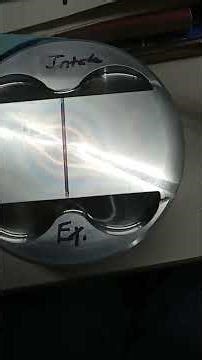 High Compression Piston Orentation #powersports