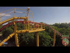 Spinning Dragons POV - Roller Coaster at Worlds of Fun