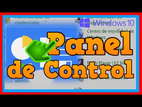 ♒ Como entrar al PANEL DE CONTROL en Windows 10