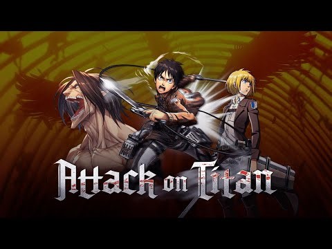 Free Attack on Titan Anime PowerPoint Template by GreatPPT