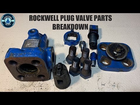 ROCKWELL Plug Valve Breakdown. Plug valve repair. How to fix a plug valve. API 6D plug valve.