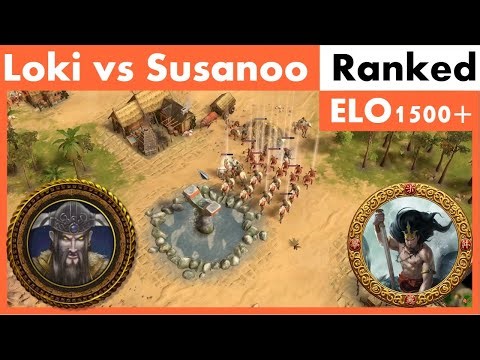 Loki vs Susanoo | 1v1 Ranked | Age of Mythology