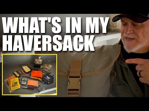 My Essential Bushcraft Haversack Items | What's in My Bag