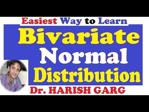 Bivariate Normal Distribution and its PDF