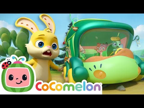 Bus Leaves Bunny! JJ's Animal Time Rescue! 🐰🚨 | Animal Songs | CoComelon Nursery Rhymes