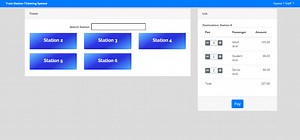 Train Station Ticketing System using PHP/MySQLi with Source Code