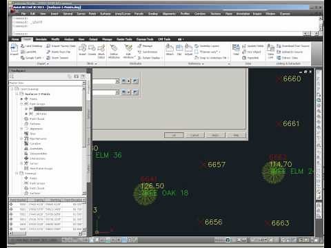 Civil 3D Point Display Management