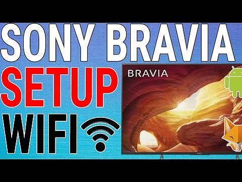 How To Connect Sony Bravia TV To WiFi