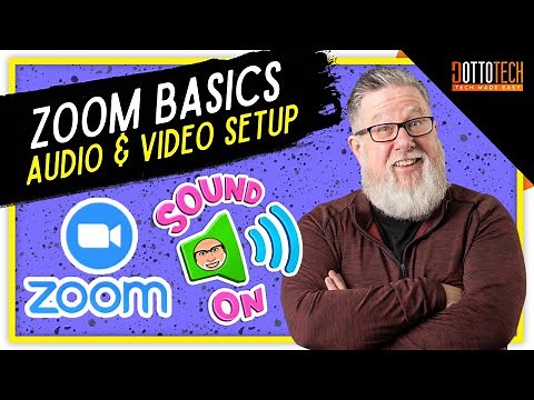 Zoom Tutorial: Audio and Video Setup