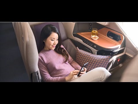 Singapore Airlines A380 Business Class