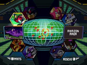 Rockman X6「ロックマンX6」- ステージセレクト | Mega Man X6 - Stage Select