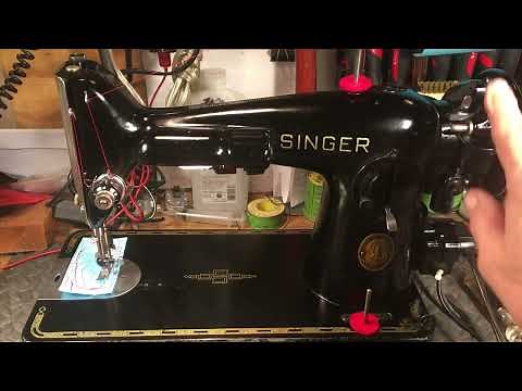 Singer 201 is precision defined. Review and recommendation.The very essence of quality. (Video 260)