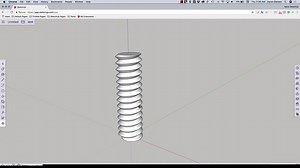SketchUp proverb: Give a 3D modeler a screw, help them complete one model. Teach a 3D modeler to draw a threaded rod and you’ve given them SketchUp skills for life. https://youtu.be/k8AC5LNMo-g | SketchUp