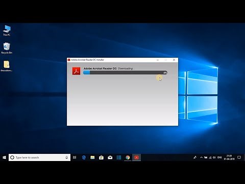 How to Install Adobe Acrobat Reader DC on Windows 10