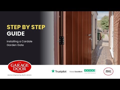 Step by Step Guide : Cardale Garden Gate Installation