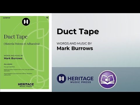 Duct Tape (Materia Potens et Adhaesiva) (TB) | Mark Burrows