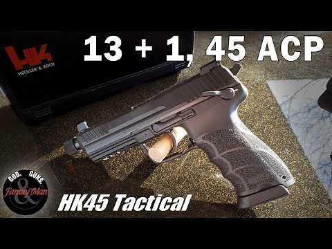 Reviewing the HK45 Tactical (w/ disassembly)