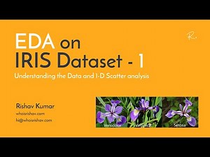 Exploratory Data Analysis on IRIS Dataset - 1 : Understanding the Data and 1-d Scatter Plot Analysis