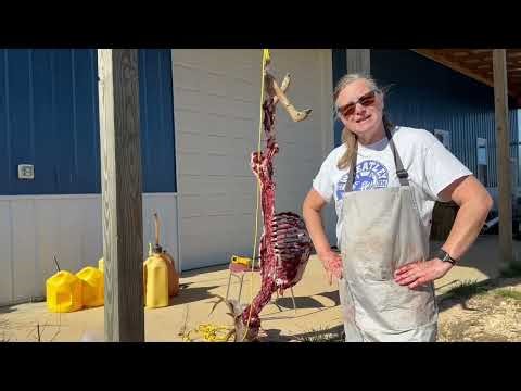 Building Our Own Deer Processing Station!