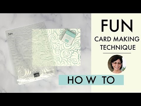 A Clever Card Making Technique for Super Fun Cards