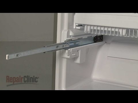 LG Refrigerator Freezer Lower Drawer Left Rail #5218JA1010F