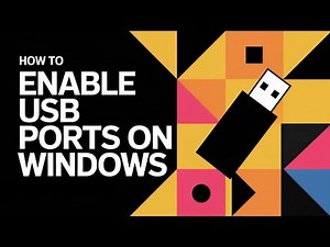 How to Enable USB Ports On Windows 11 [TUTORIAL]