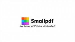 Add your signature without a drop of ink. Our Sign PDF tool makes it easy to eSign important documents online. Try it now. https://smallpdf.com/sign-pdf | Smallpdf