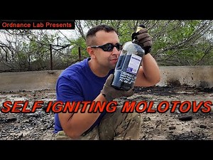 Self Igniting Molotov Cocktails