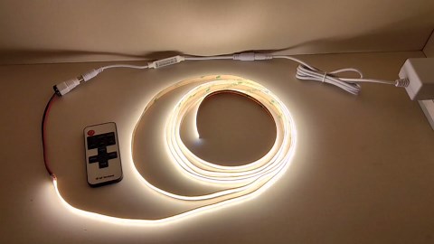 24V LED Power Supply with Dimmer Switch, 24V DC Power Supply for 24volt Single Color LED Strip Lights