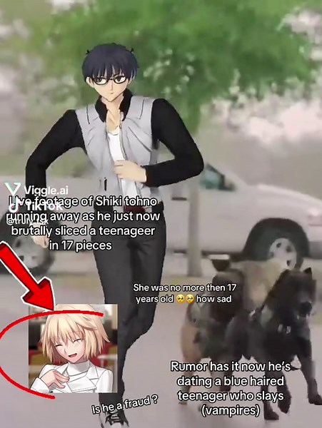 This fraud #fate #anime #edit #shiki #tsukihime | shiki