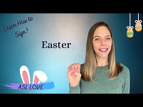 How to Sign - EASTER - ASL - Sign Language