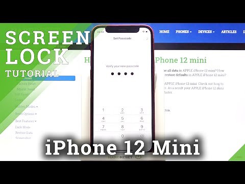 How to Set Up Screen Lock in iPhone 12 mini – Password Protection