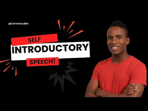 Introductory Speech Example - Components of Self-Concept