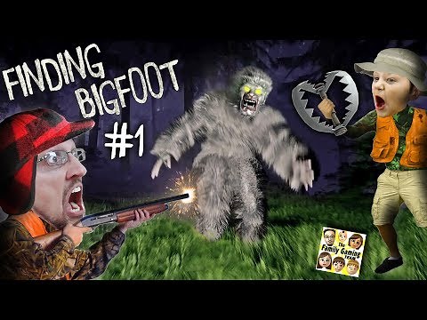 FINDING BIGFOOT GAME! Caught on Tape by FGTEEV! Mission: Catch & Trap!! FUNNY GAMEPLAY! #1