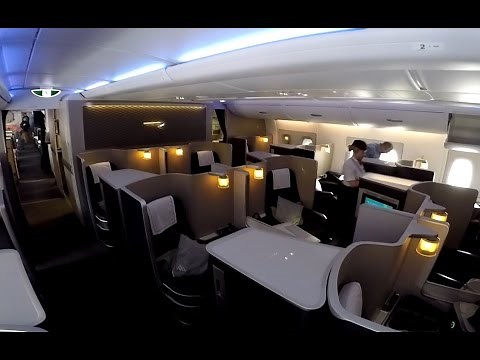 British Airways FIRST CLASS on the A380 full flight video review HD