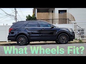 Wheel Fitment Buyers Guide For Explorer's