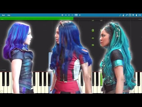 Descendants 3 - Night Falls - Piano Tutorial