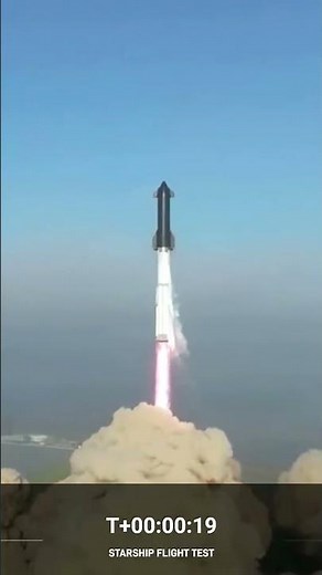 SpaceX launches Starship rocket but suffers mid-flight failure #Shorts