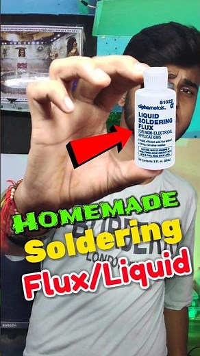 😱 Homemade Soldering Flux | Easy Method | Electronics DIY #shorts #viral #trending #diy #experiment