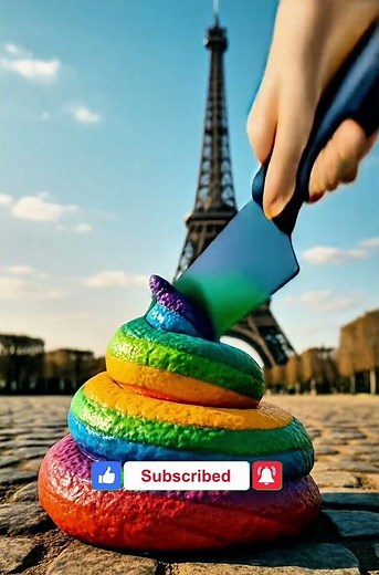 👉 ASMR Colorful Poop 💩🌈 | Oddly Satisfying Crush & Sounds