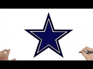 How To Draw Dallas cowboys logo