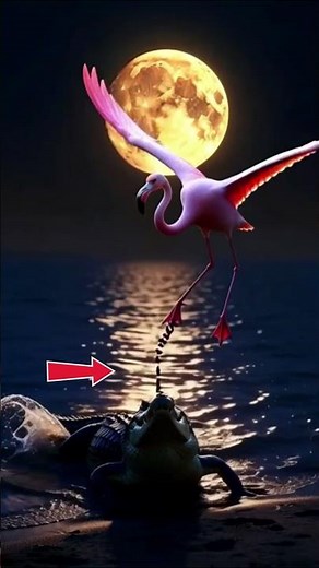 Flamingo Double touches a Crocodile and Turns It PINK! 🦩🐊😂