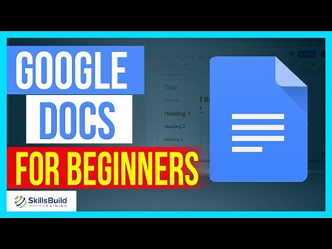 Google Docs Tutorial for Beginners