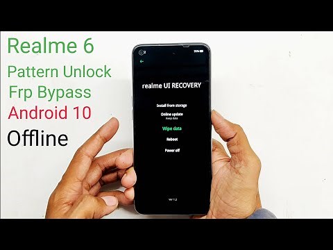 Realme 6 Hard Reset & Frp Bypass || Full Pattern Unlock Offline Without PC