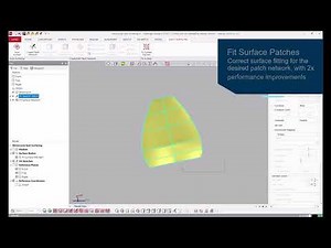 Surface Patch Enhancements - Geomagic Design X 2025.1