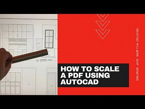 How to Scale a PDF Using AutoCAD