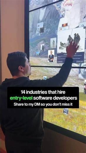 14 industries that hire for entry-level software developers