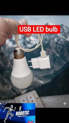 how to make USB led bulb#dcmotor #shortvideo #experiment #diy #motor #science#viral #trendingshorts