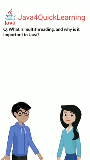 Java Learning on Instagram: "What is multithreading, and why is it important in java?"